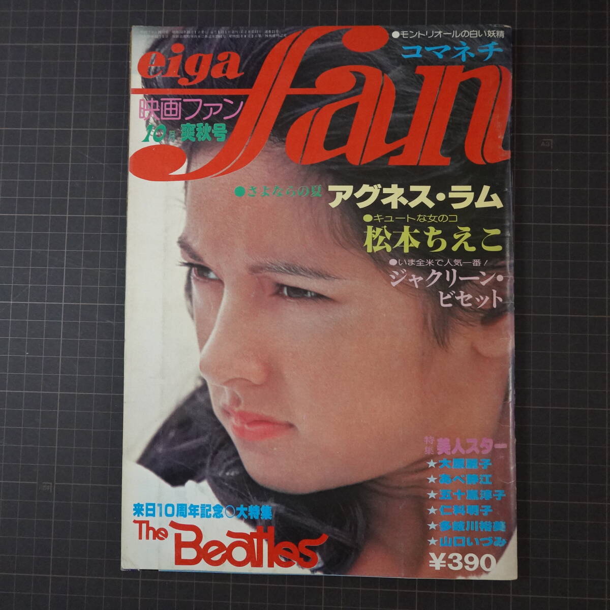 やや傷や汚れあり】大型ポスター アグネスラム 松本ちえこ 水着の落札