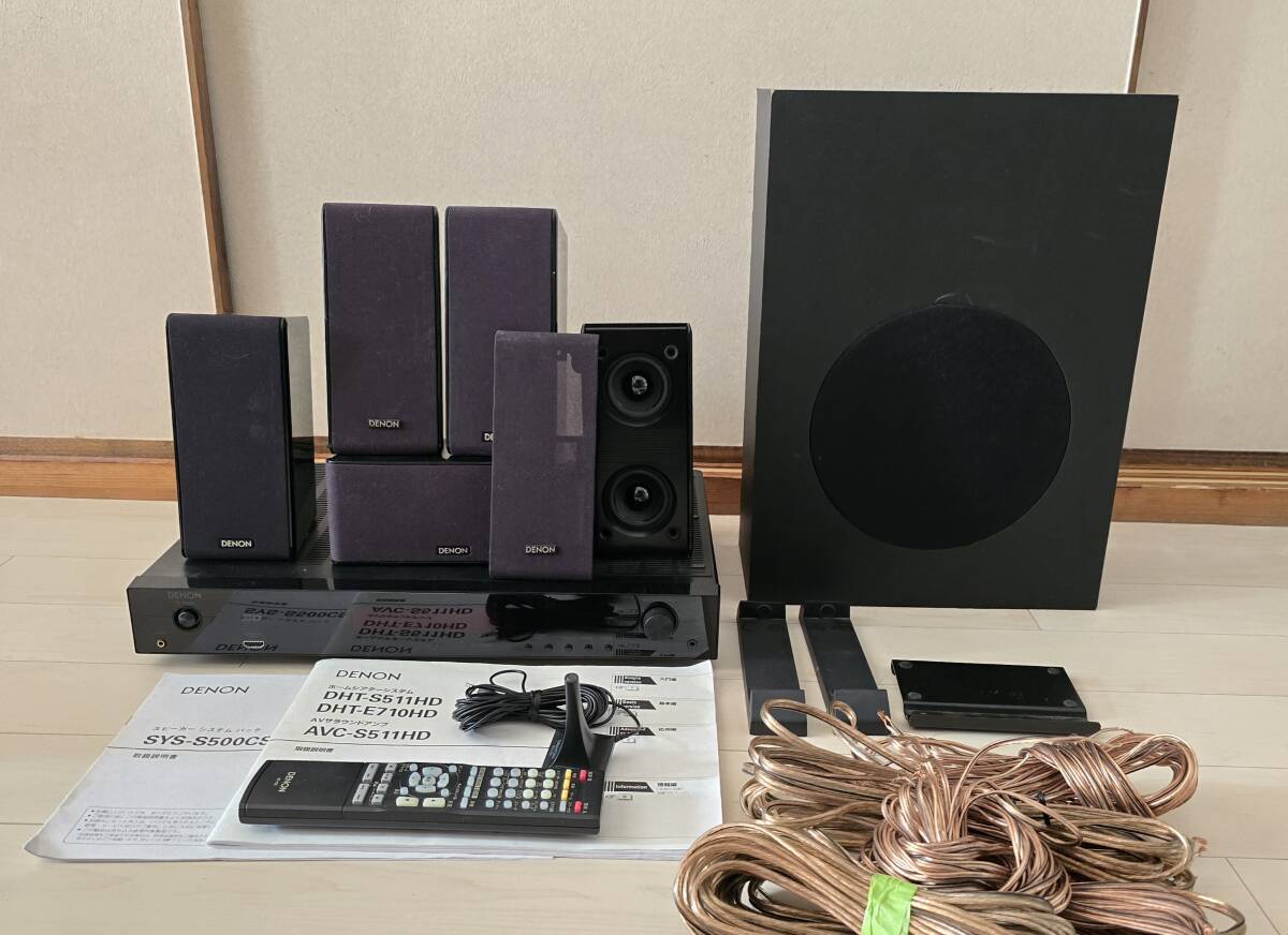 中古】DENON デノン 2.1chホームシアターシステム DHT-E710HD/DHT