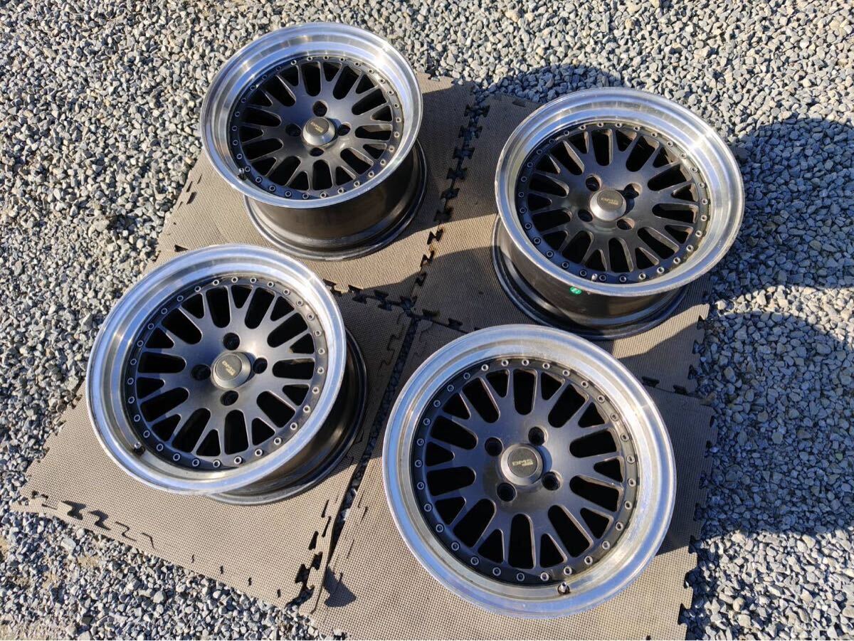 BMSホイール 8j 4H-100 165/55r15 引っ張り 4本の落札情報詳細 - Yahoo