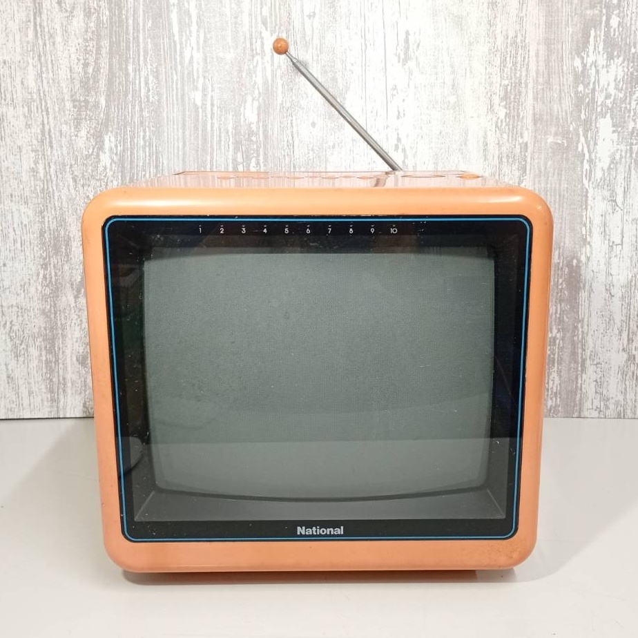 長期自宅保管品 ジャンク品】昭和レトロ Pana Color TH18-C29