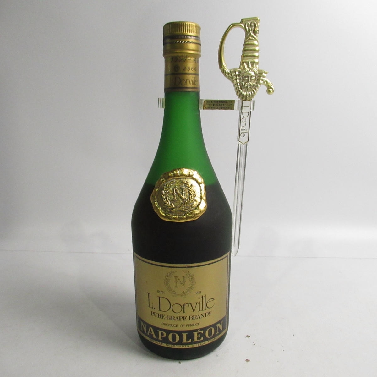 全体的に状態が悪い】ナポレオン ブランデー 陶器 Dorville 古酒