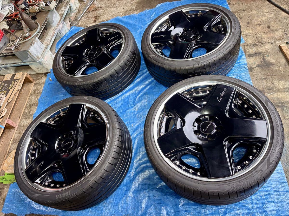 ロリンザーRS8本物ブラック 21インチ W222 W221 ツライチ