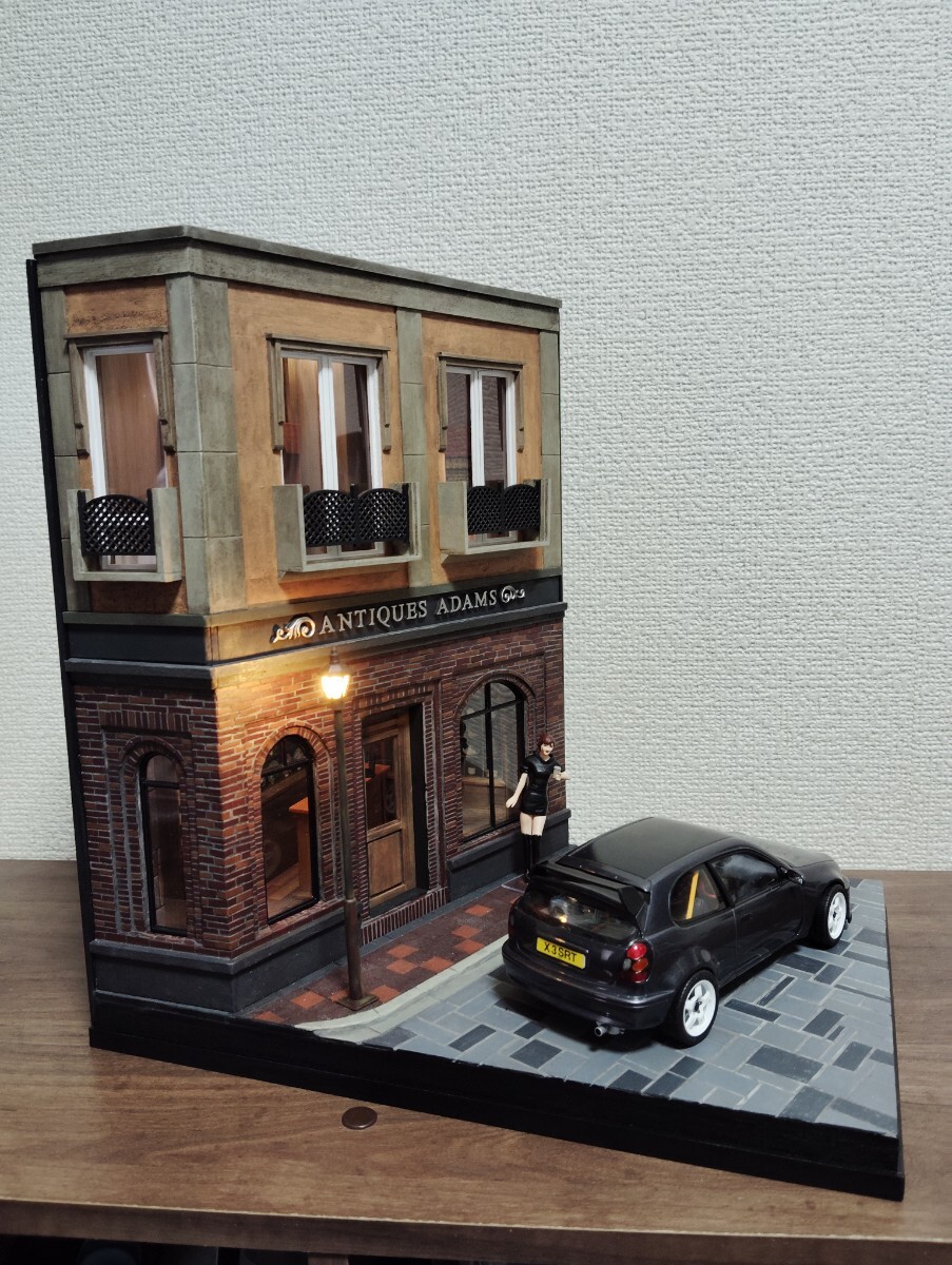 新品】1/150 ジオラマ 『昭和の街並み』 昭和39年初秋 / 下町の風景