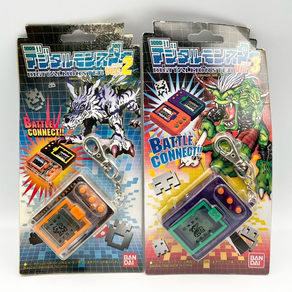 【新品未開封】デジタルモンスター ver.2 クリアオレンジ　バンダイ　当時 未開封 バンダイ デジタルモンスター Ver.2 クリア スケルトン