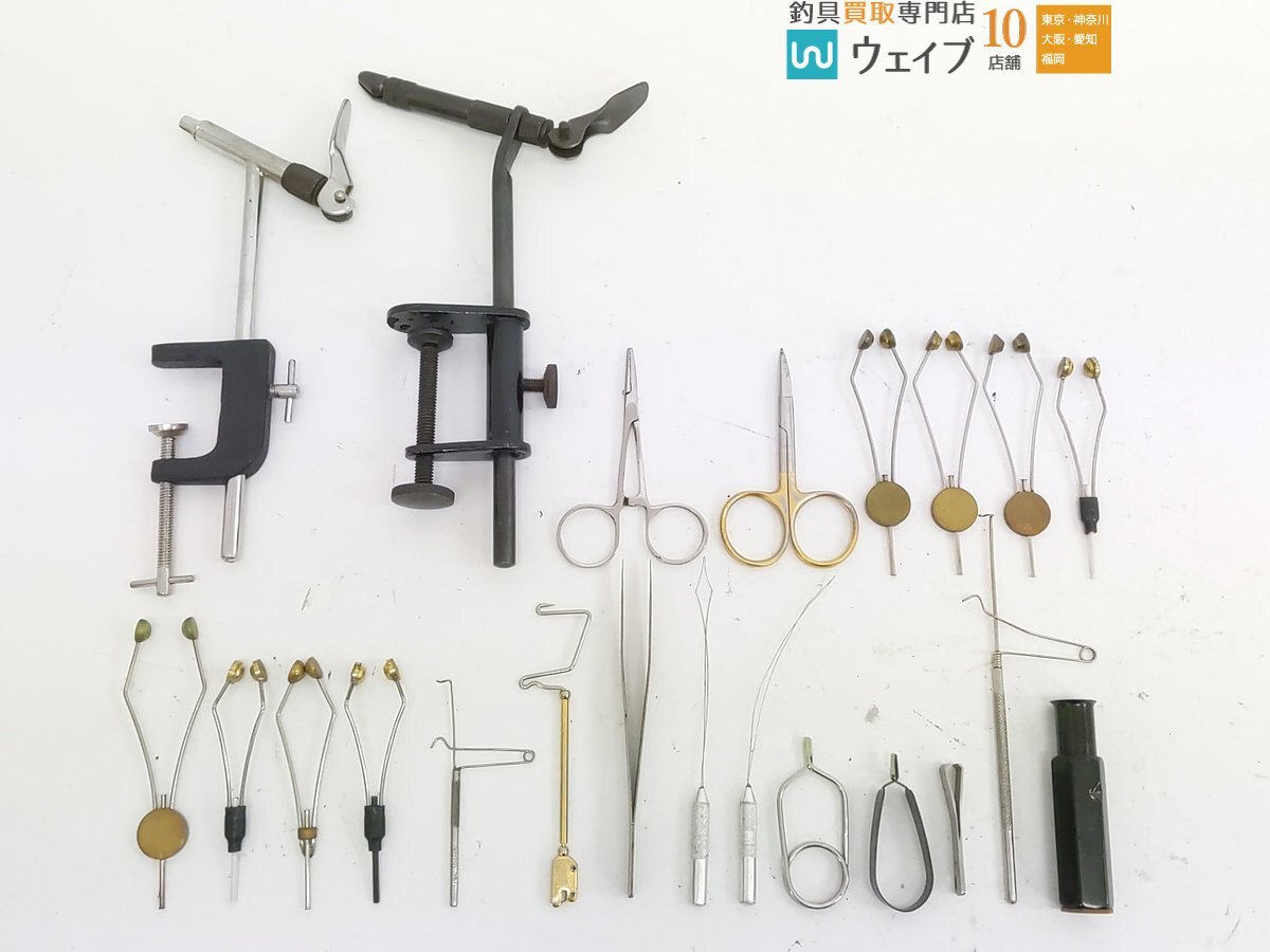 やや傷や汚れあり】 ○○○J・Dirin's Hackle Pliers J・ドリンズ