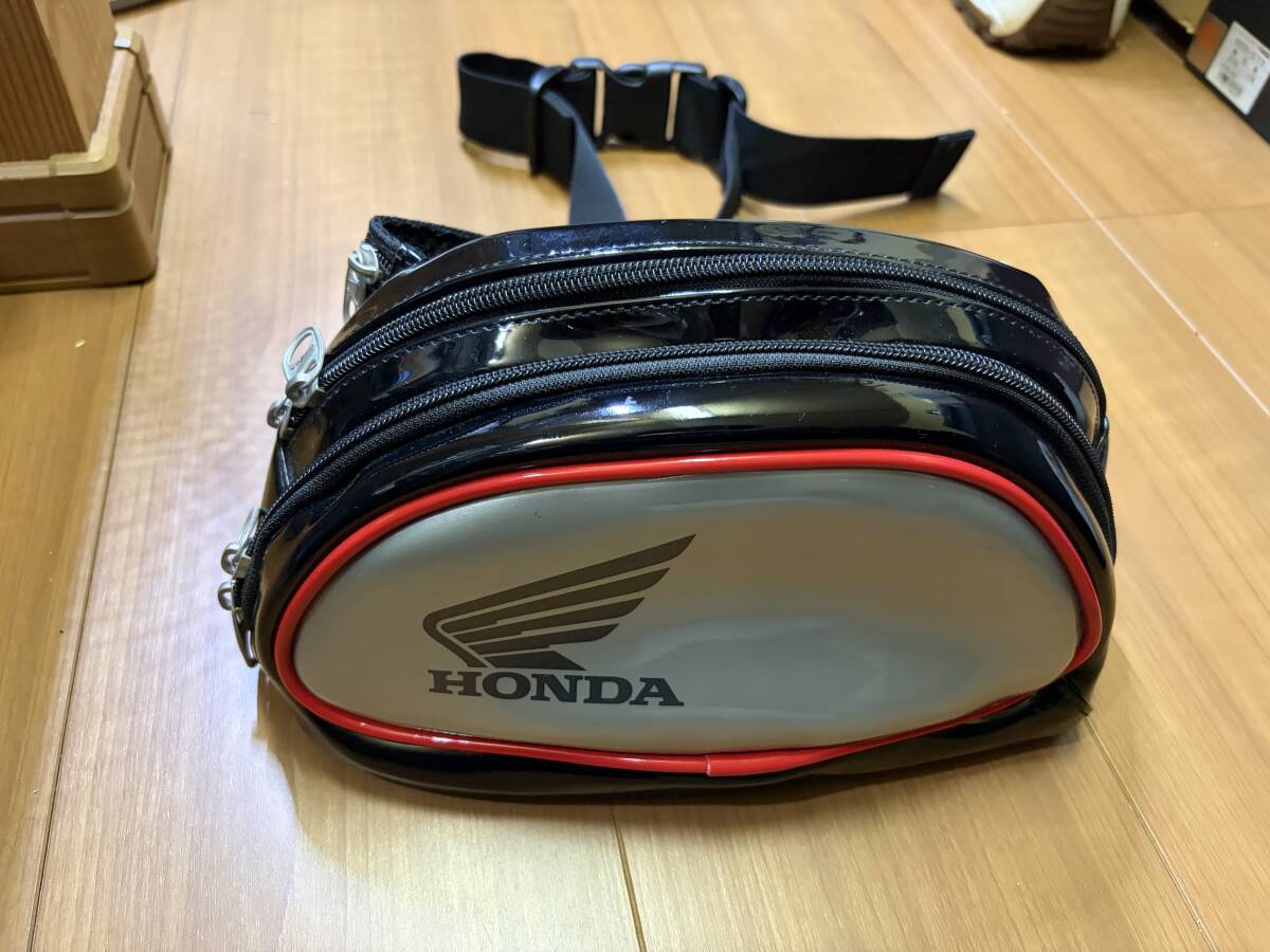 新品】☆新品☆希少 HONDA エナメルウエストポーチ モンキー ガソリン