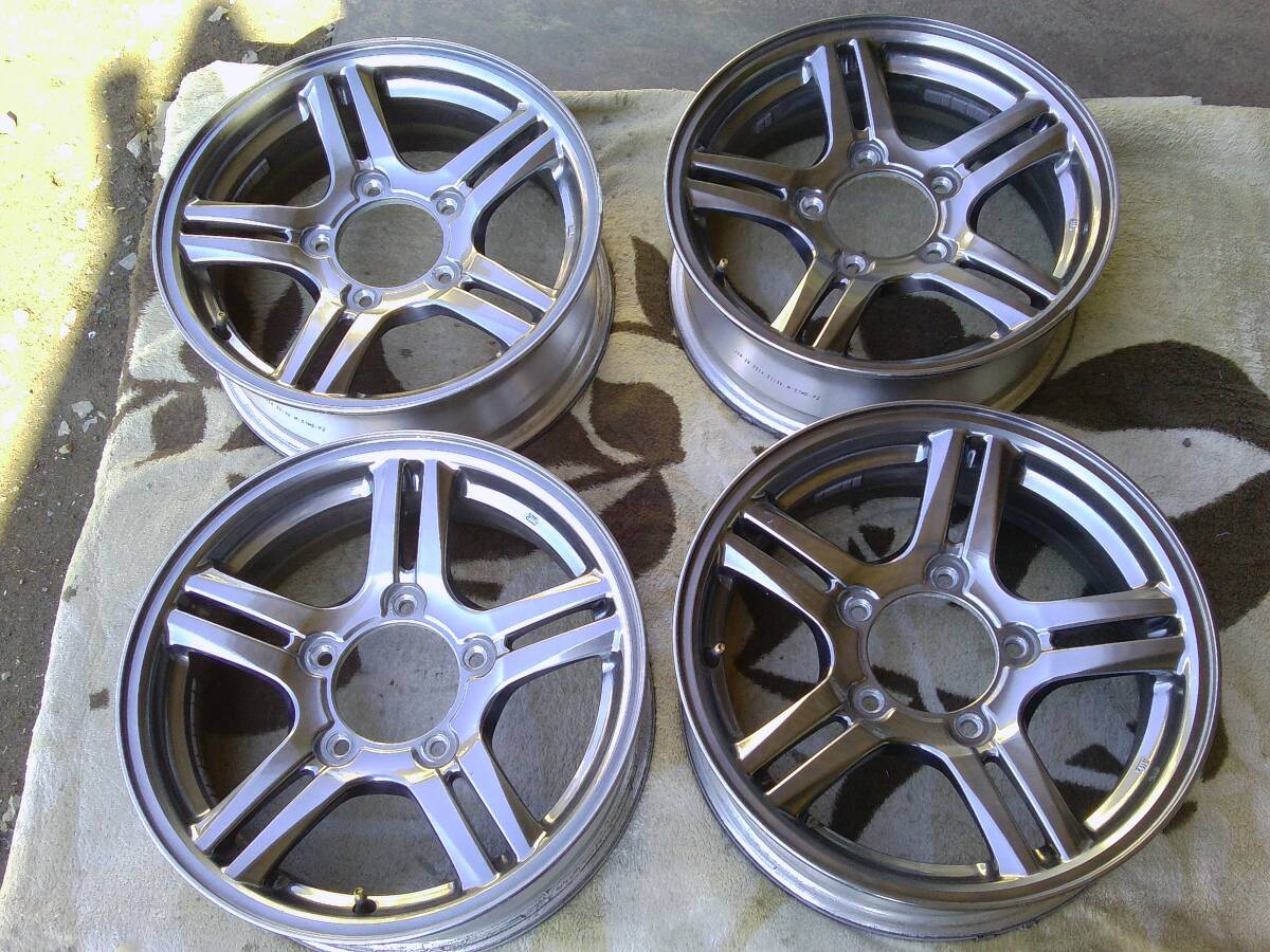 中古】ジムニー JB23 ランドベンチャー 純正 アルミ 4本 美品 アルミ