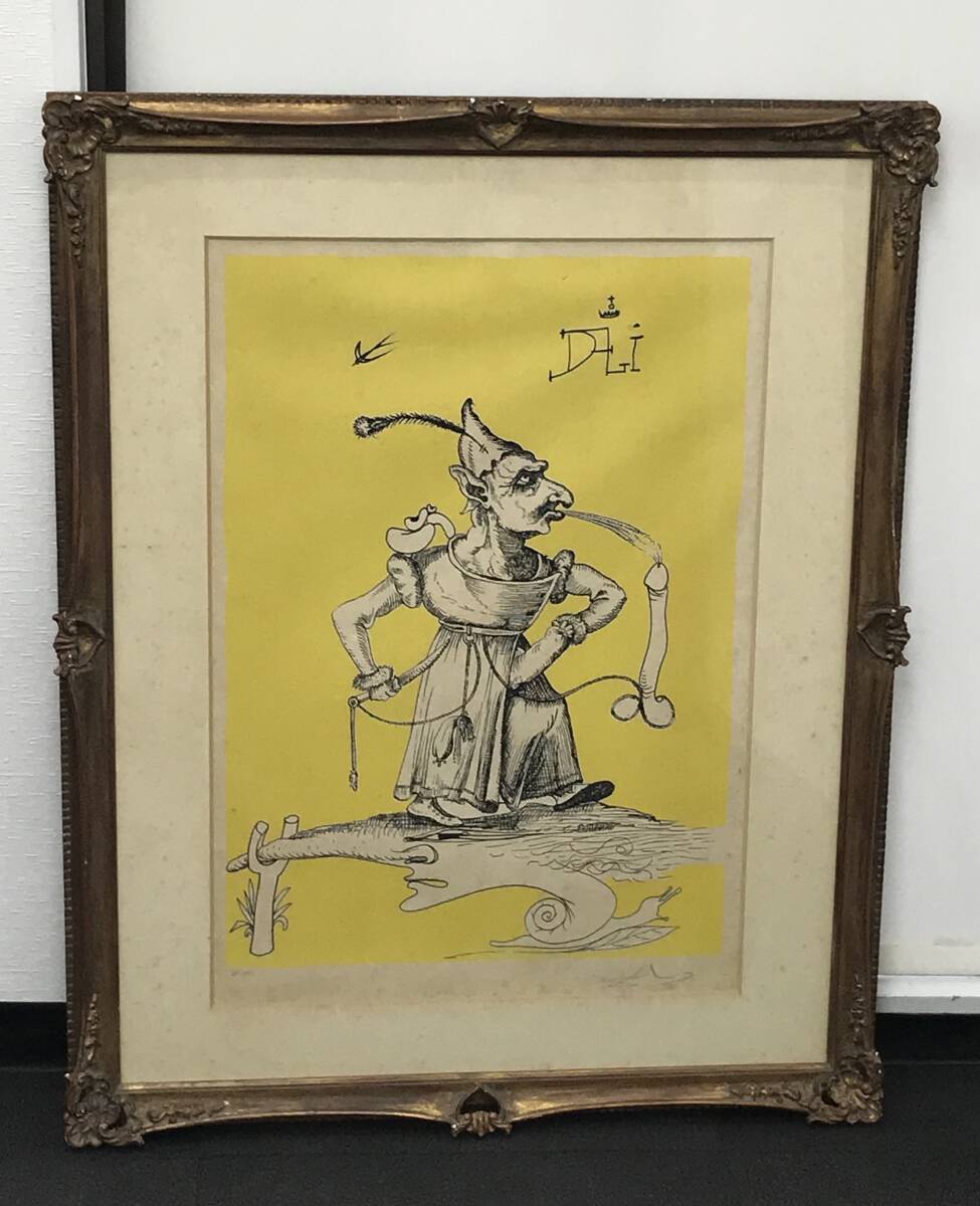 過去にイタリア国内の画廊で購入】サルバドール.ダリ Dali ☆希少作品