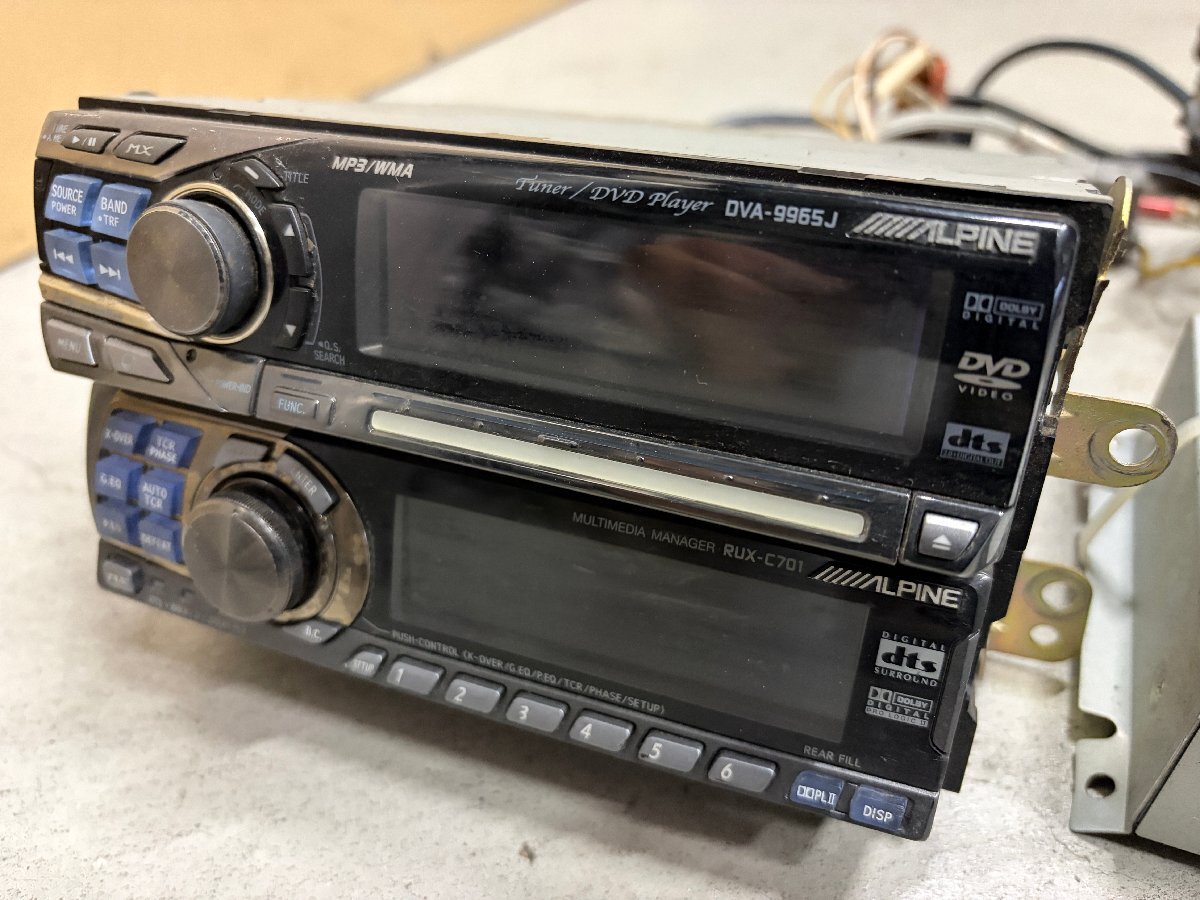 アルパイン PXA－H700セット DVA7899Jなどの落札情報詳細 