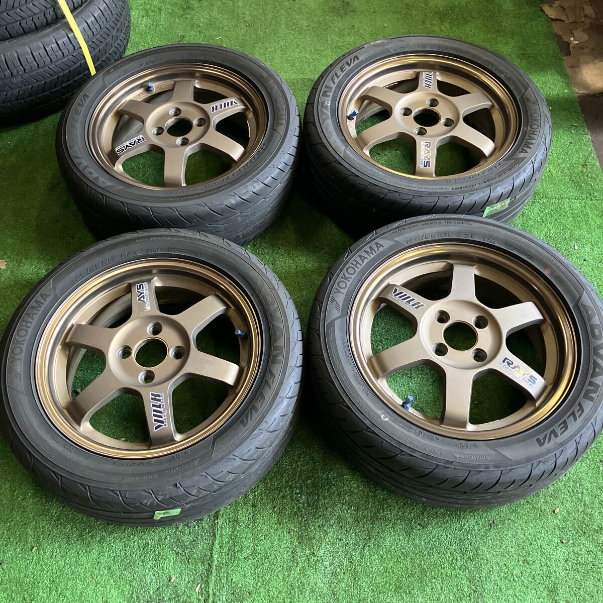 深リム BBS RS176 15インチ 15×7.0J ET+14 PCD114.3 5穴 ハブ径67 