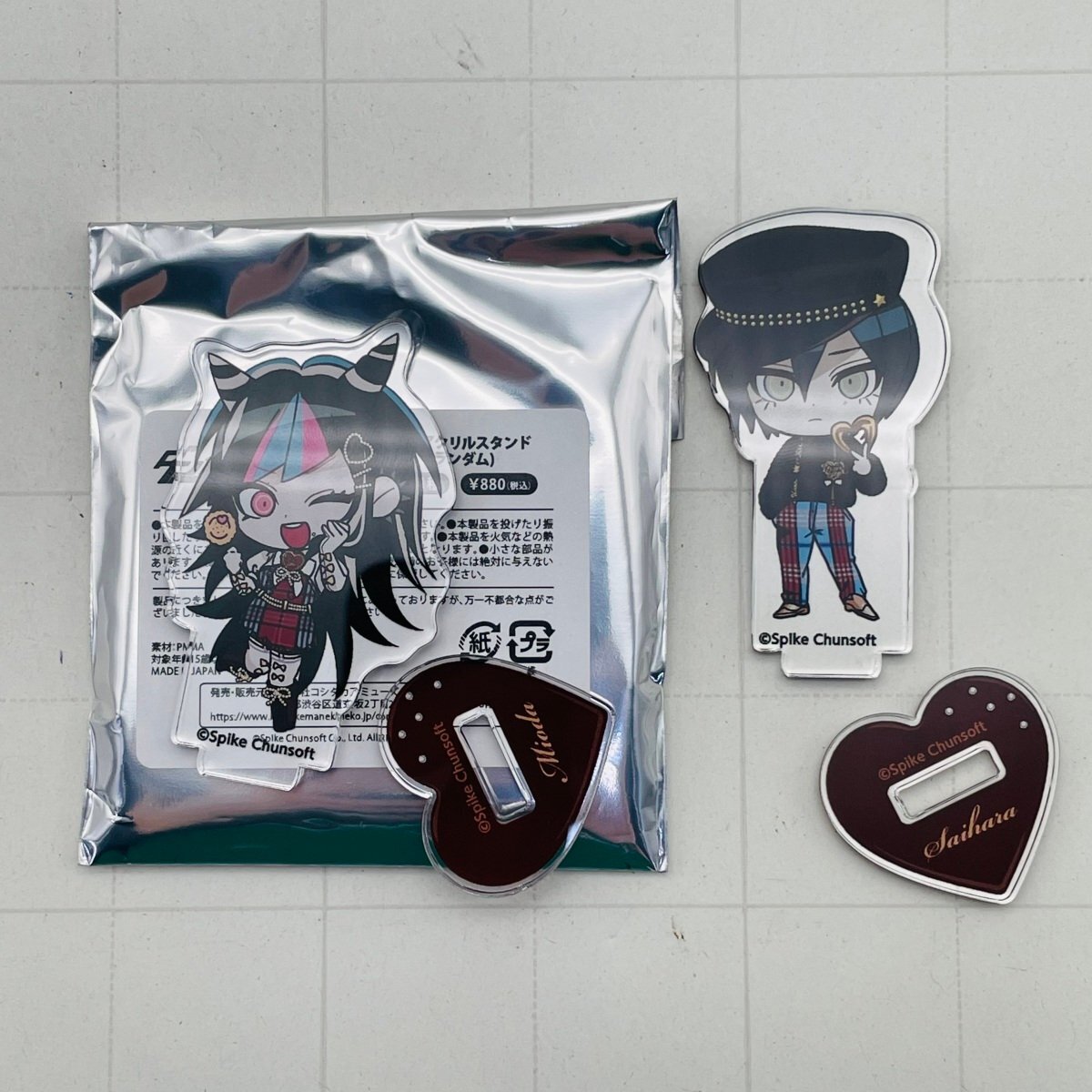 新品】ニューダンガンロンパV3 プリロール バレンタイン 缶バッジ 王 