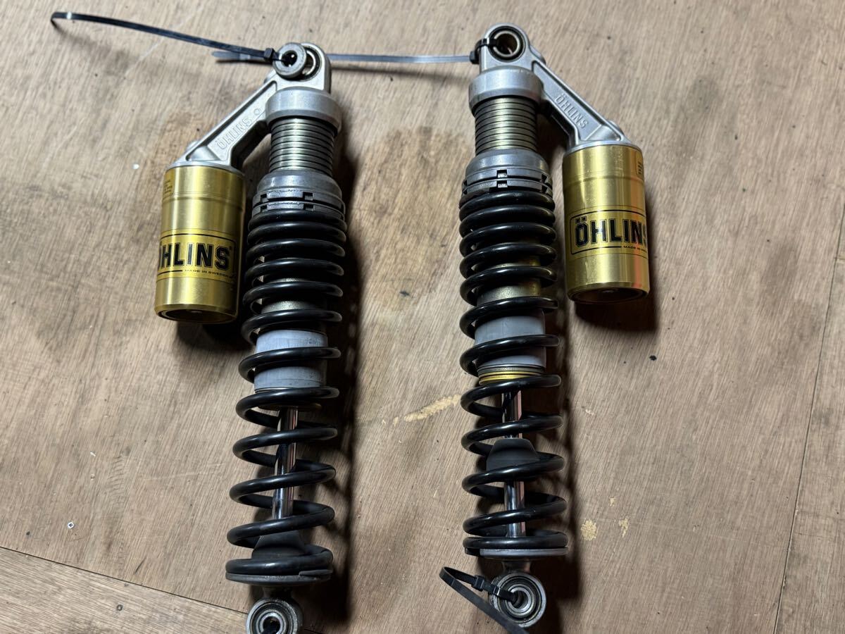 当時物！初期型 旧OHLINS ガイコツ オーリンズ GSX1100S 刀 カタナ