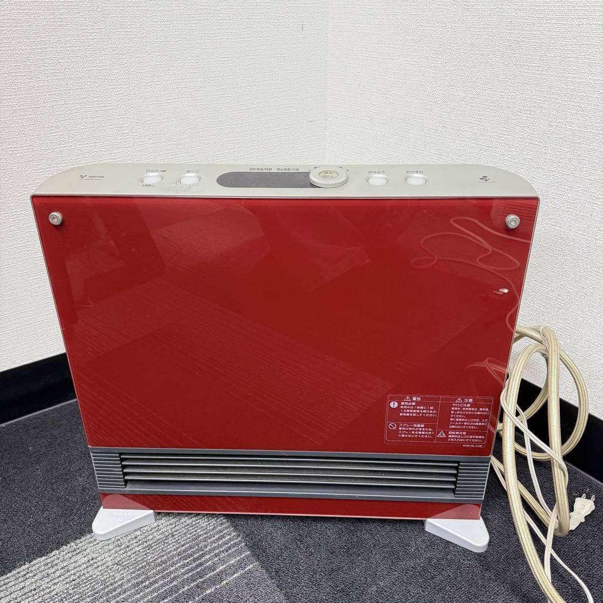 新品】未使用品 TOHO GAS 東邦ガス ガスファンヒーター NC-35FSA 都市