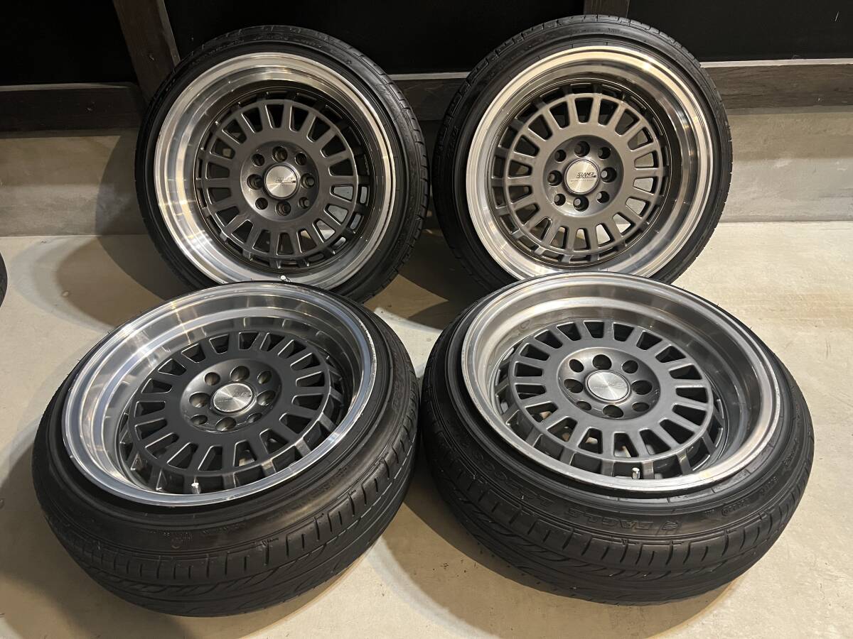 STANCE MAGIC スタンスマジック 15インチ 8J +0 114.3 100 PCDマルチ 