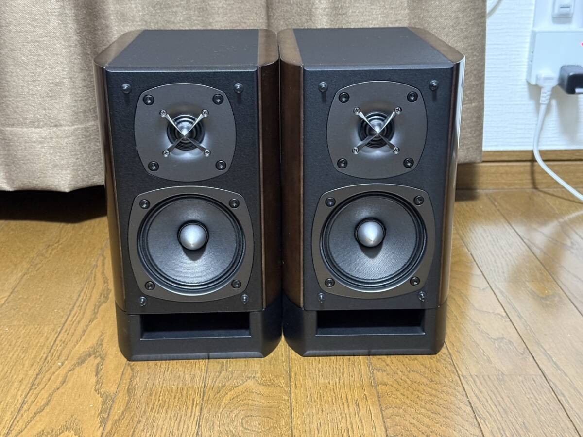 ☆名機！☆リアルウッド突き板仕上げ☆ONKYO ブックシェルフスピーカー