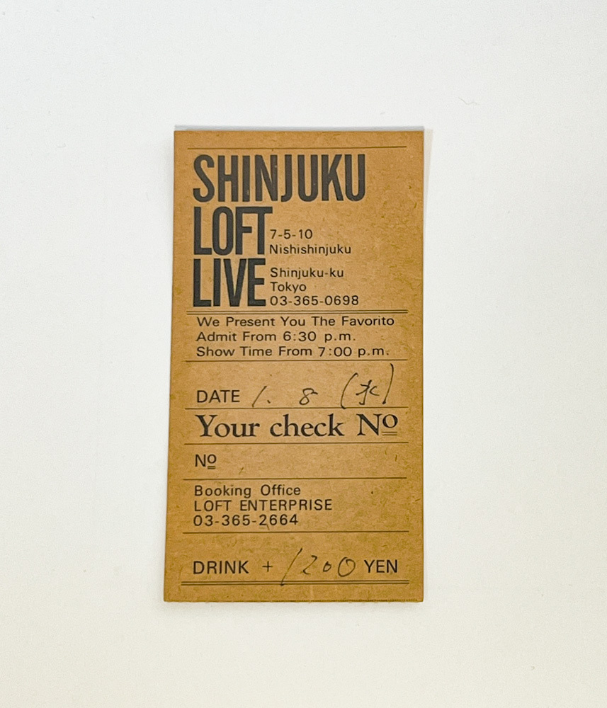 中古】THE ZETT ザ・ゼット 「狼煙」発売記念ギグ 1990年11月3・20・30