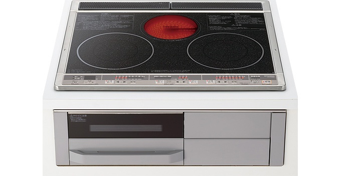 動作品☆三菱電機(MITSUBISHI) IHクッキングヒーター ビルトインタイプ 