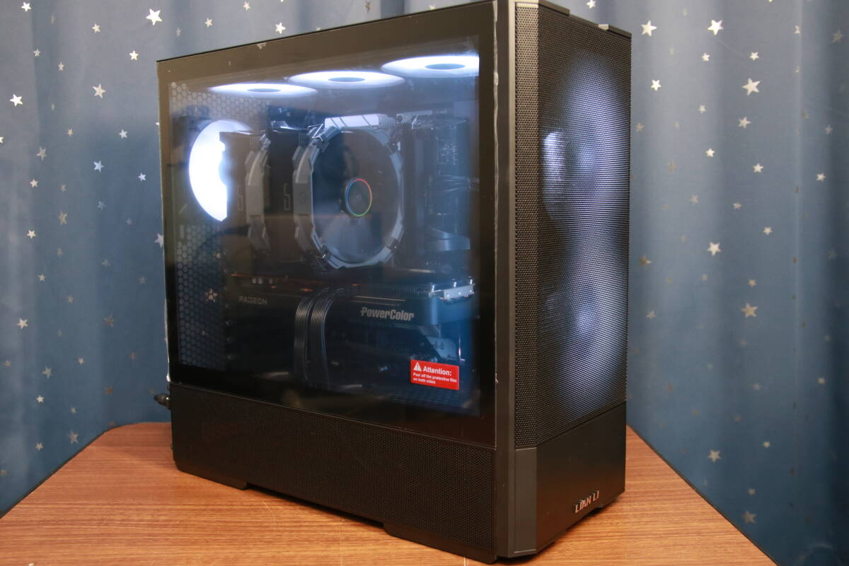 AMDゲーミングPC Ryzen7/RX580/8GB 自作PC RYZEN7 1700 RX580 8GB NVMe 