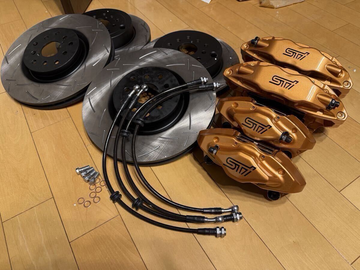 新品】値下げ 送料税込 スバル純正4POT赤キャリパー 26292FE0418A 