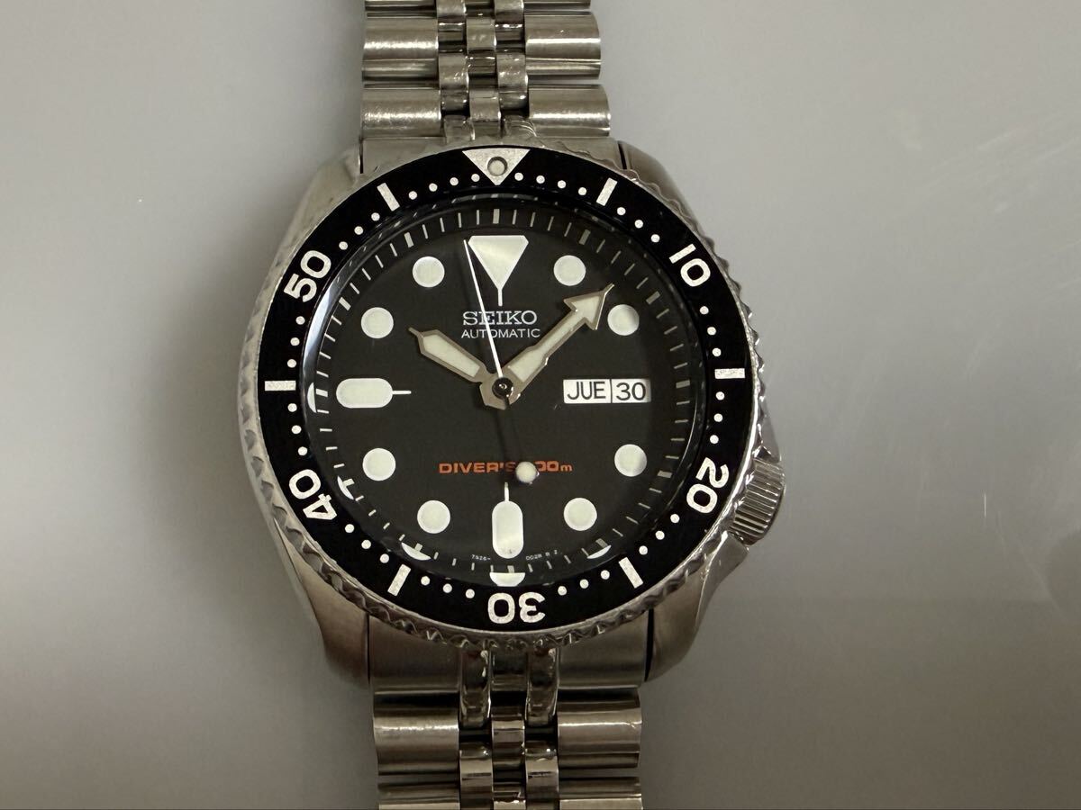 セイコー SEIKO ダイバーズ ブラックボーイ 自動巻き NATOベルト付