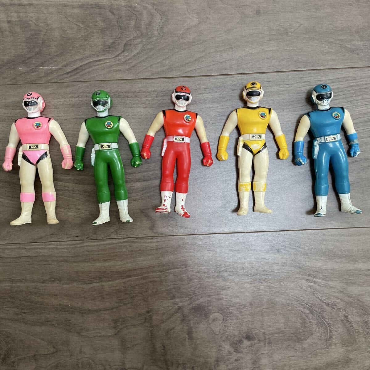 バンダイ 超新星フラッシュマン レッドフラッシュ スーパー戦隊 ミドル