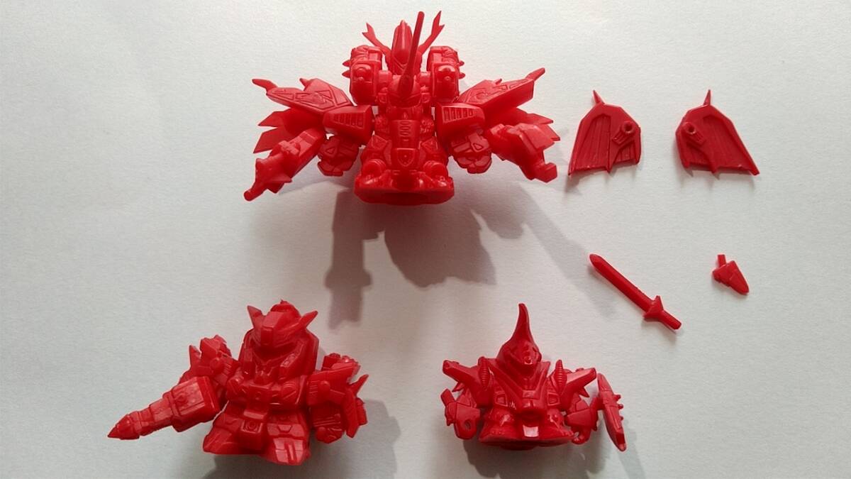 ガン消し ガンドランダー 竜の守護神 レッドランダー 赤 赤成型色 難