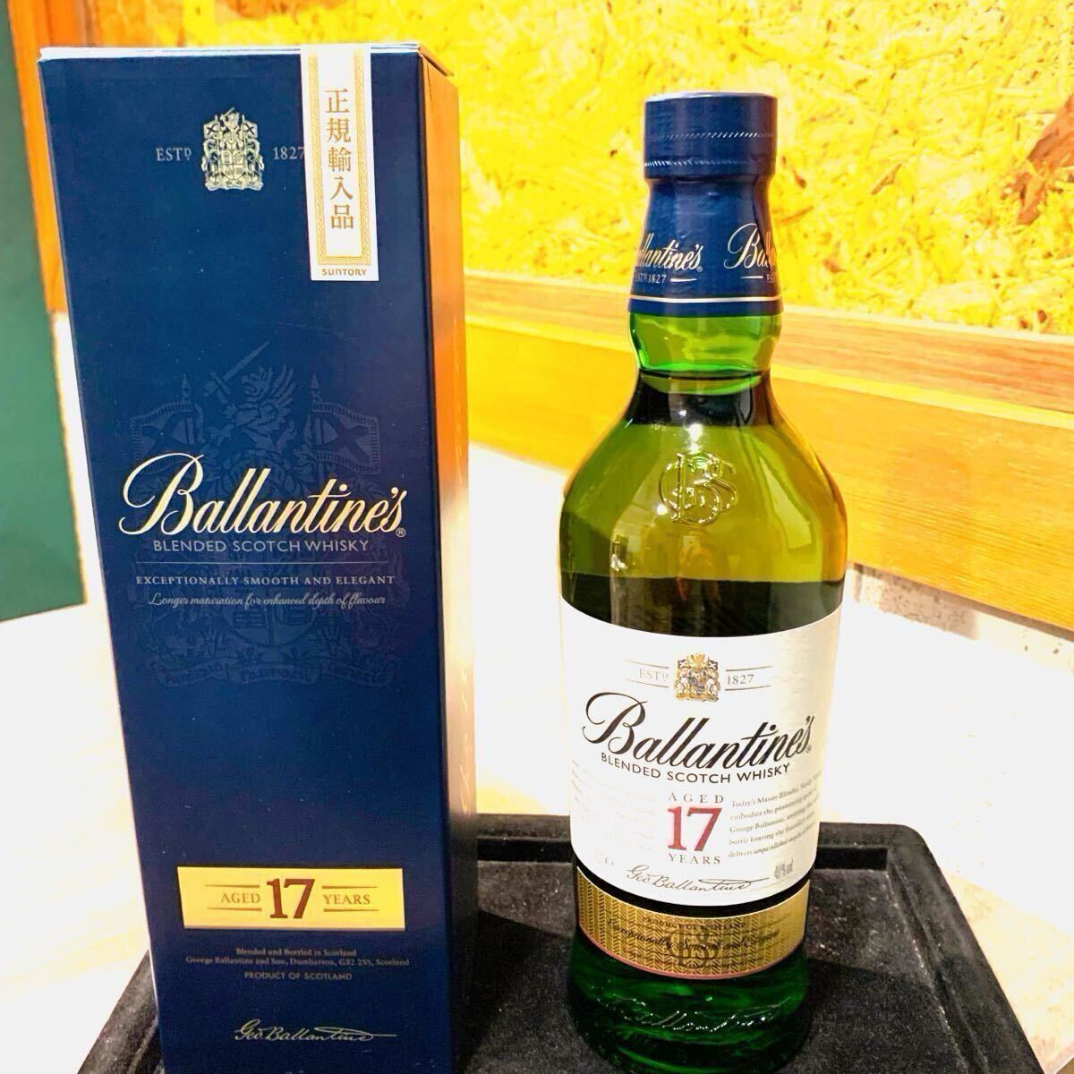 Ballantine's】バランタイン スコッチウイスキー 陶器ボトル 750ml 43