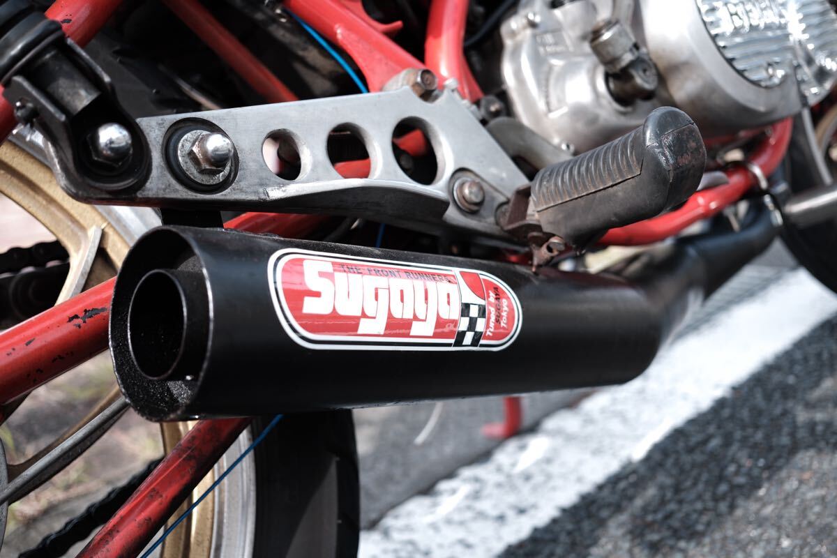 スガヤショート集合チャンバー kh250 350ss SS KH400 350 マッハ