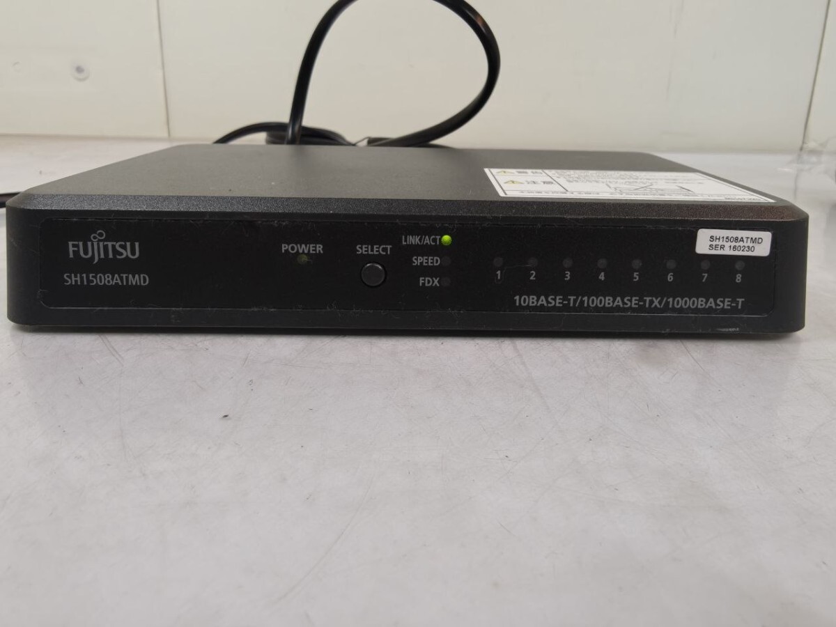 中古】計3台◇未確認◇富士通/SH1516/SH1508/他◇スイッチングハブ/④