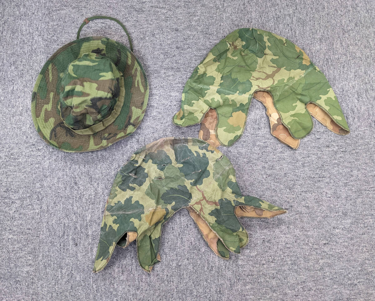 米軍 実物 60′ M2 M1 ヘルメット ミッチェルパターン カバー付き