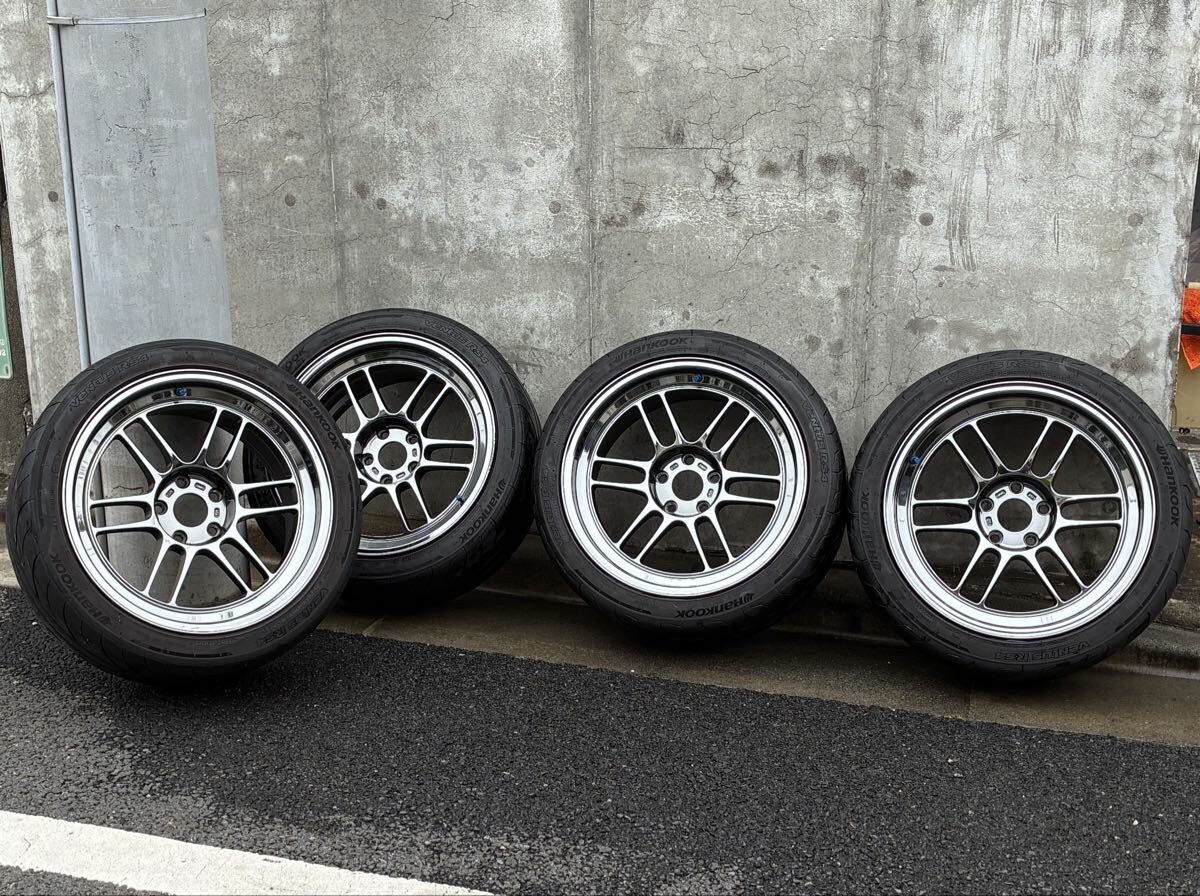 ウェッズ TC105X 18インチ 11J +15 かなり美品 ハンコック RS4 285