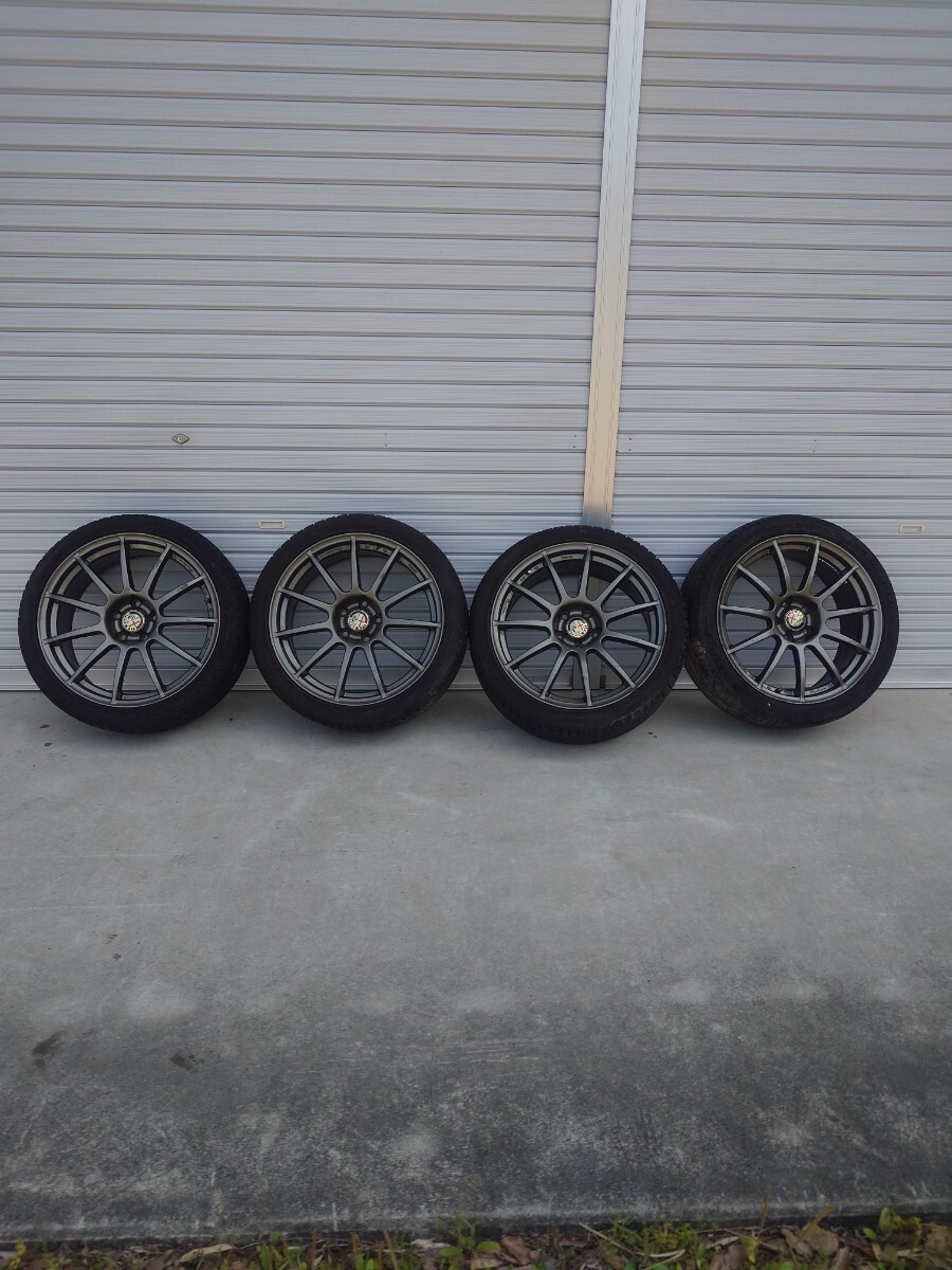 ASSO パルティーレ 17×7.5J 225/45R17 アルファロメオ156GTA ホイール