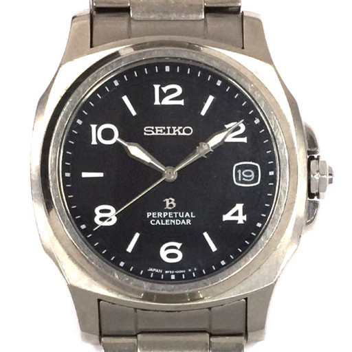 中古】【SEIKO】セイコー 8F56-00M0 パーペチュアルカレンダー GMT 