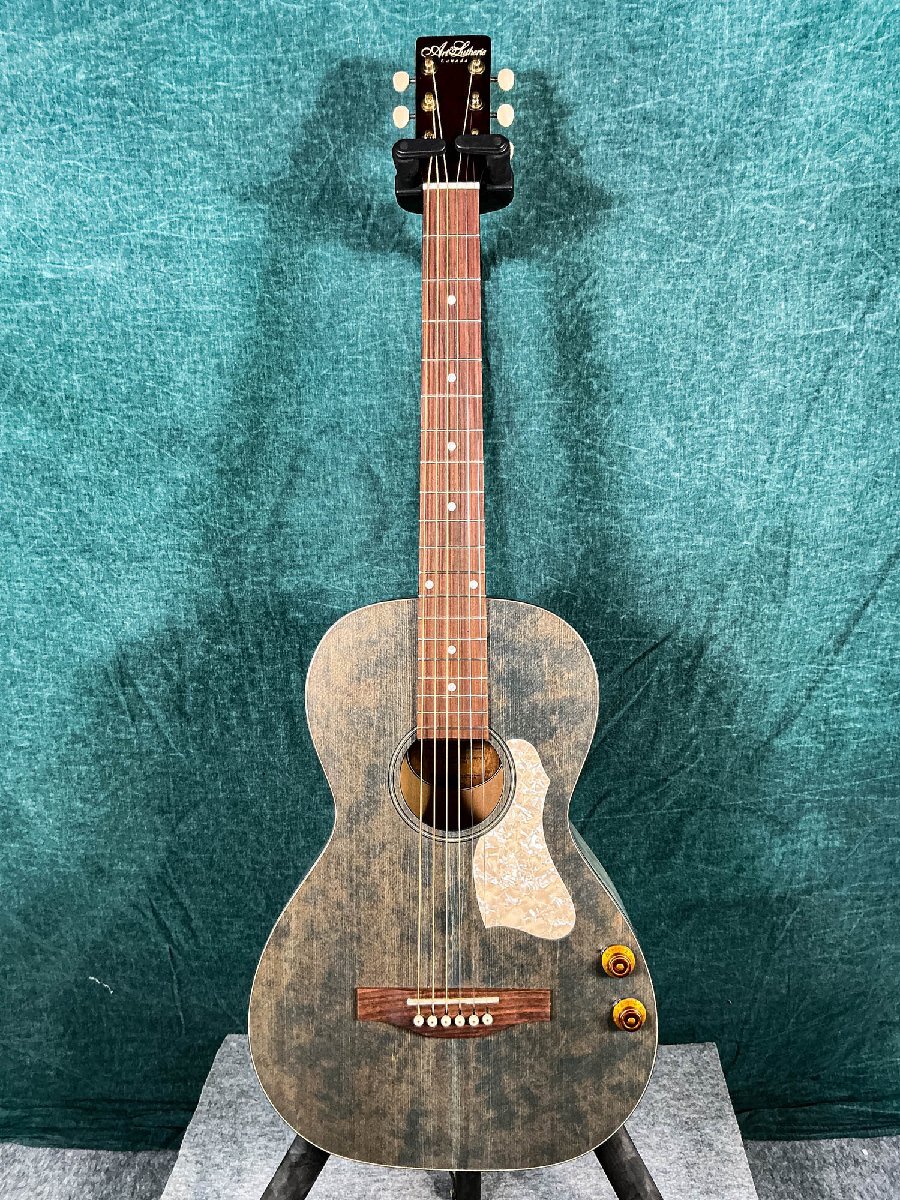 中古】アート&ルシアー Art&Lutherie Ami Wild Cherry A&L ミニギター