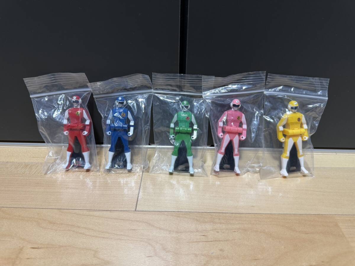 貴重】超新星フラッシュマン 敵幹部のソフビ5体セットの落札情報詳細