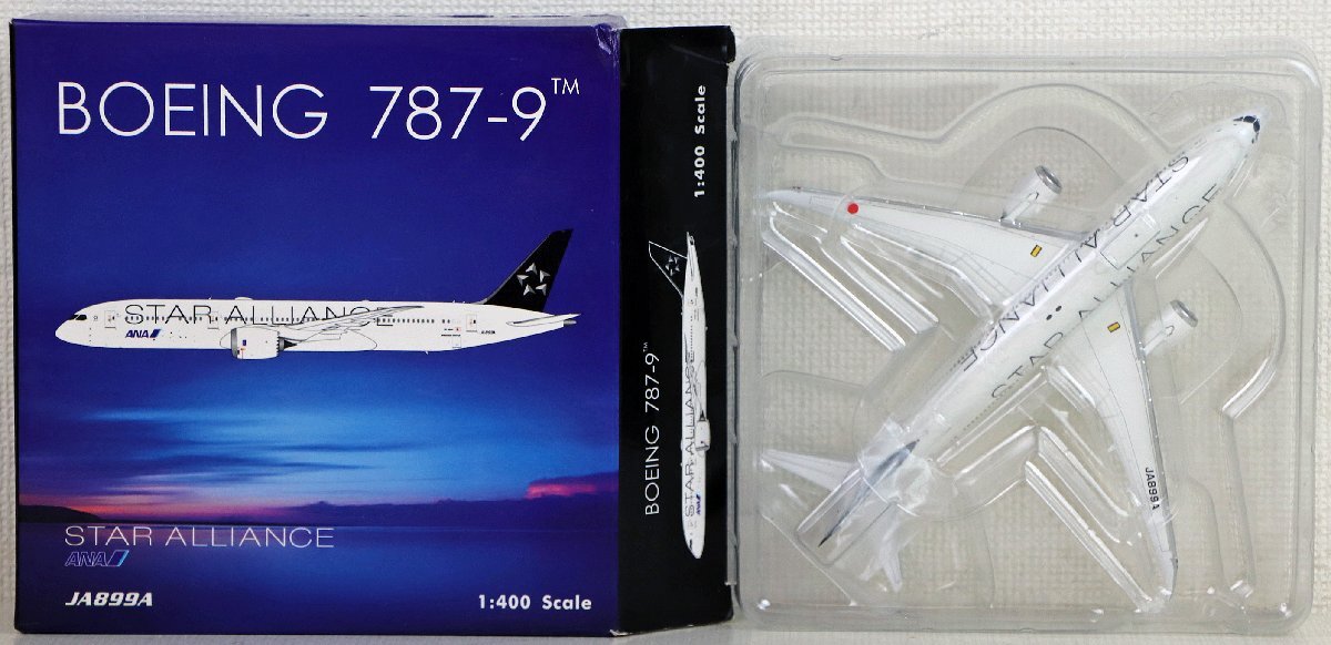 全日空商事 ANA BOEING 737-800 STAR ALLIANCE塗装 JA51AN 1/400