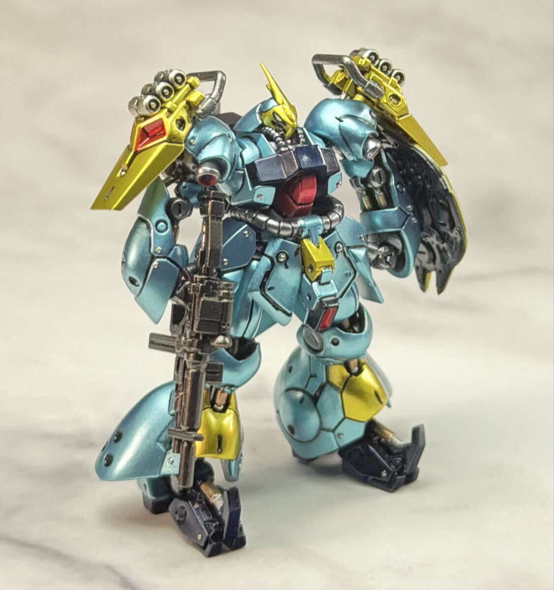 バンダイ HGUC 1/144 ヤクトドーガ αアジール 改造 逆襲の