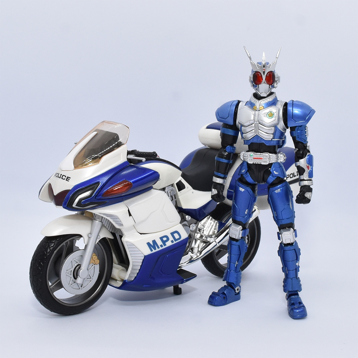 ☆ 装着変身 仮面ライダーG3-X、ポピニカ DXガードチェイサー/付属品