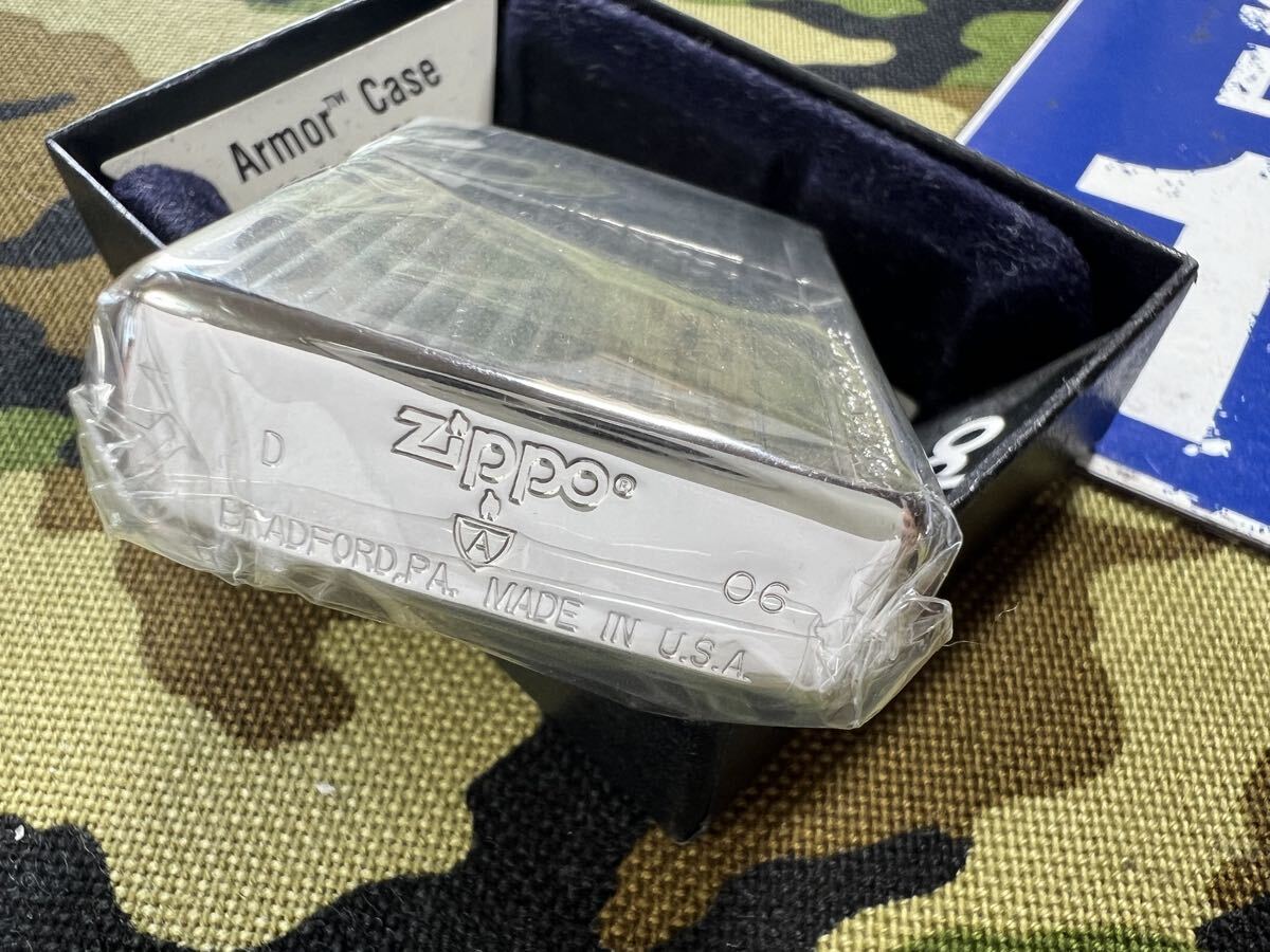 新品】(3)ZIPPO/ジッポー 未使用 ARMOR/アーマー 貝貼り シェル 螺鈿 