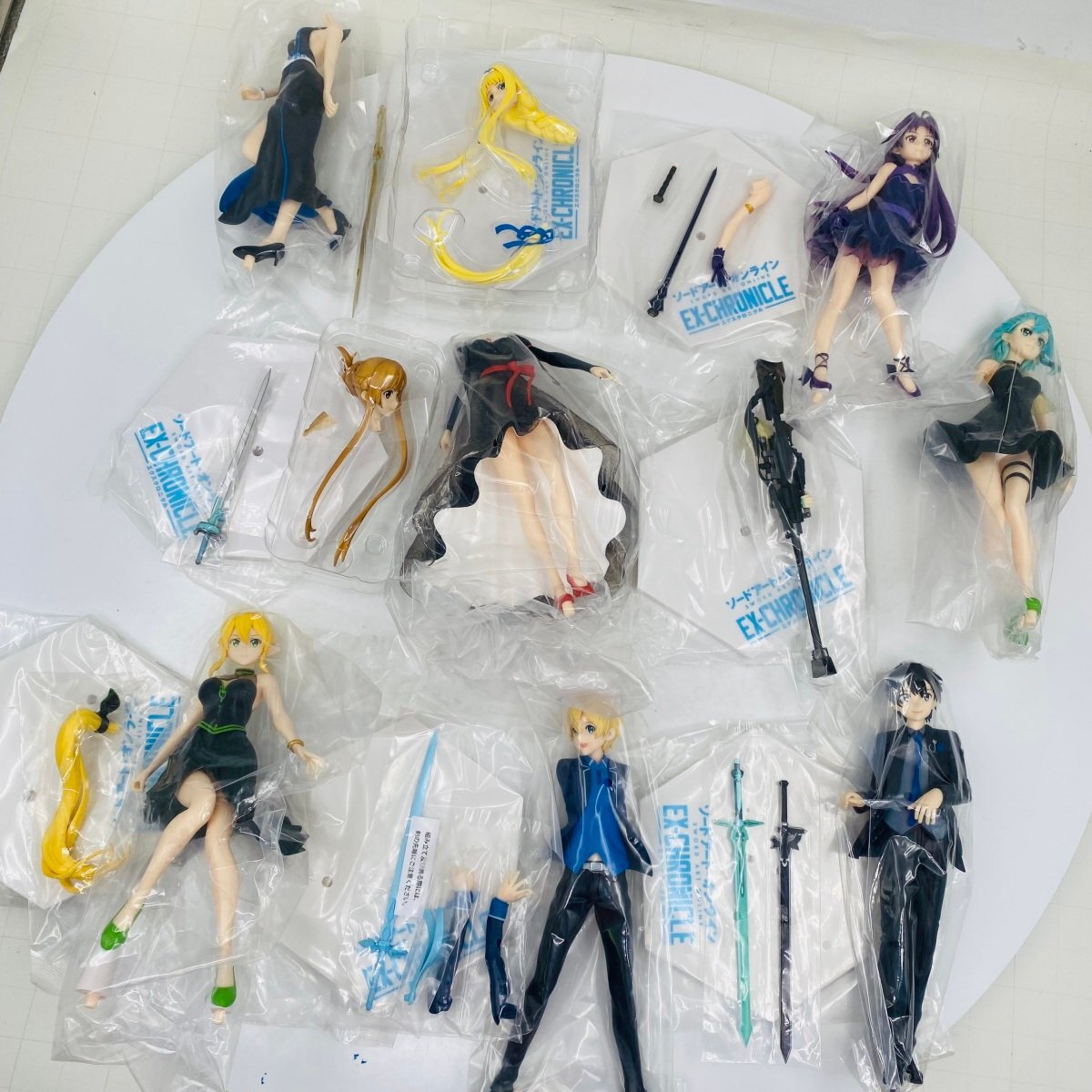 新品】新品☆クリアファイルA（キリト・ユイ・サチ） ☆ソードアート