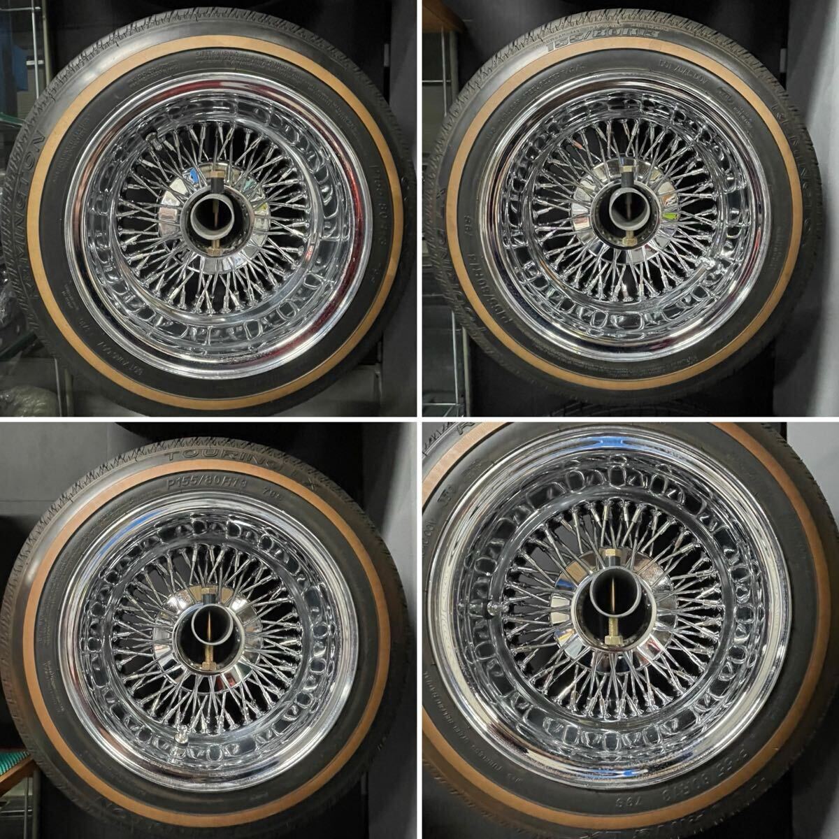 新品】ローライダー スピンナー スピナー ホイールキャップ 4個セット 