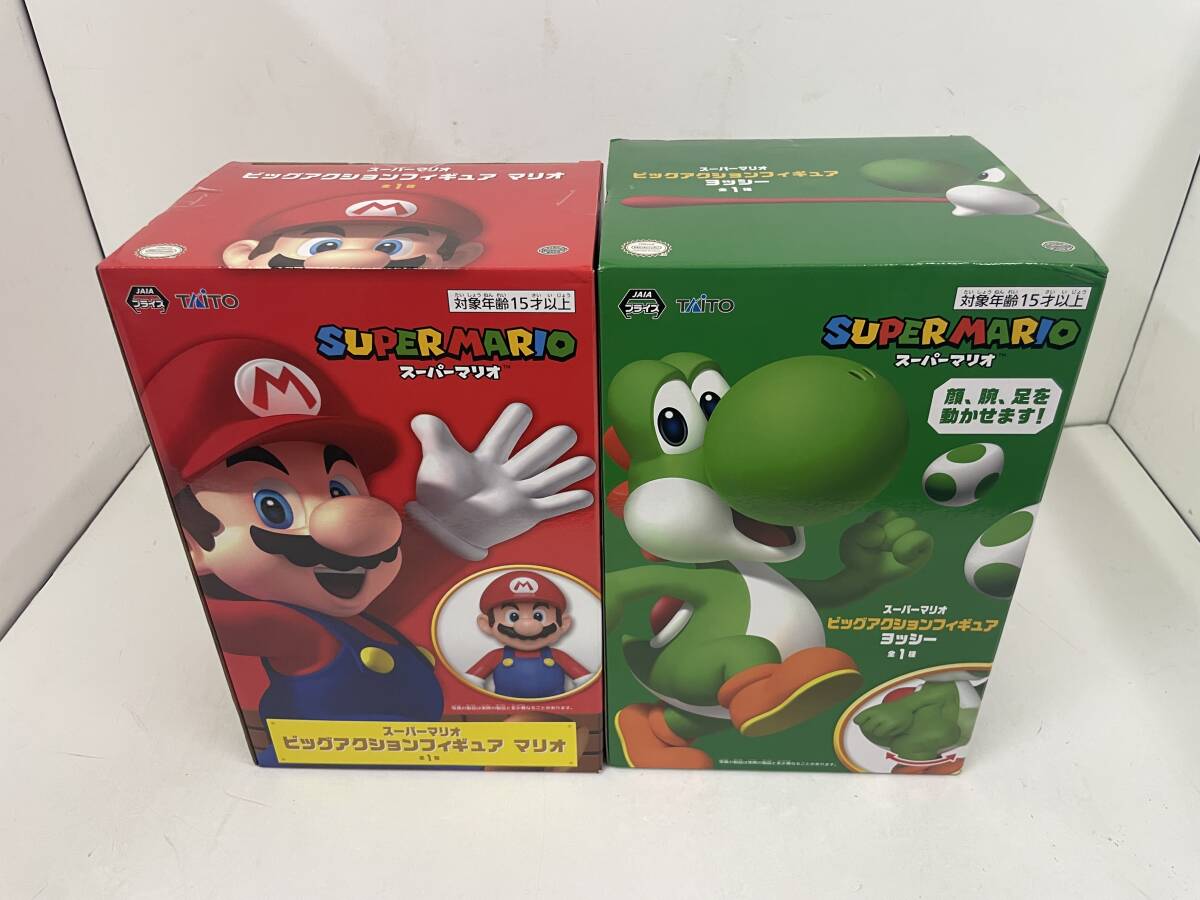 スーパーマリオ ビッグアクションフィギュア マリオ 全高約30cmの落札