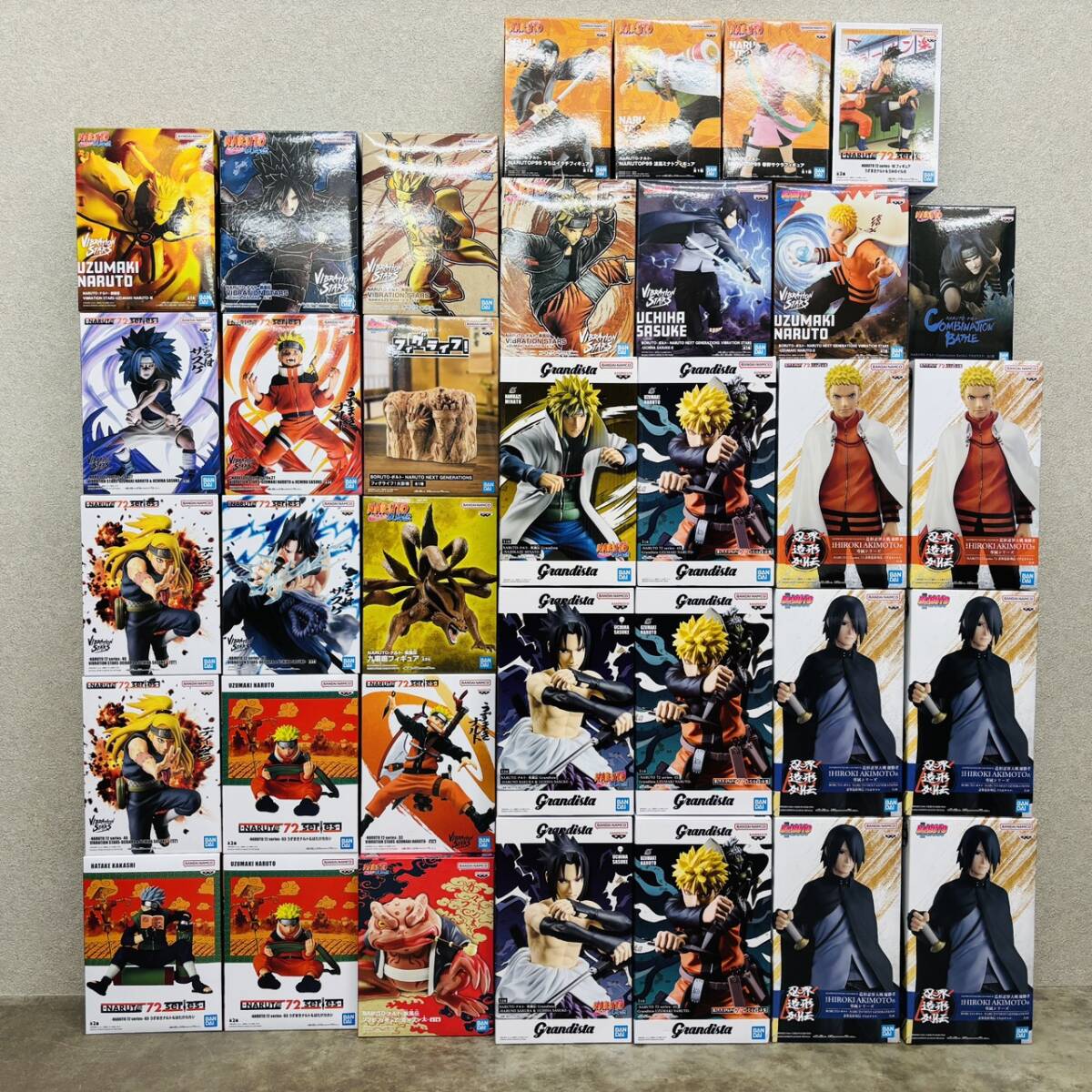 ナルト フィギュア 旧グランディスタ サスケ サクラ カカシ 開封品
