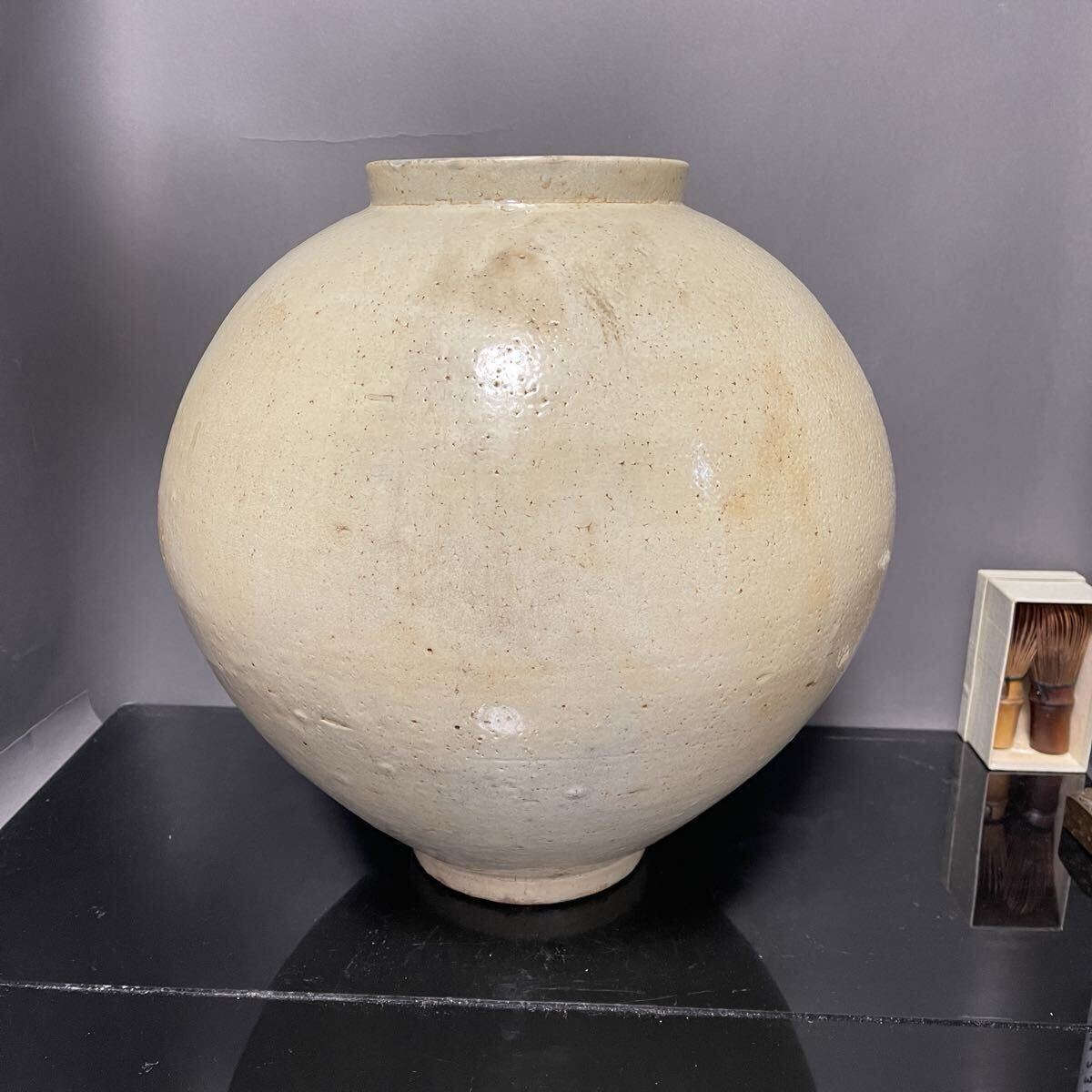 ☆星夢☆MY3 神崎紫峰 幻窯 信楽掛花入 花生 共箱 花器 25758 神崎紫峰