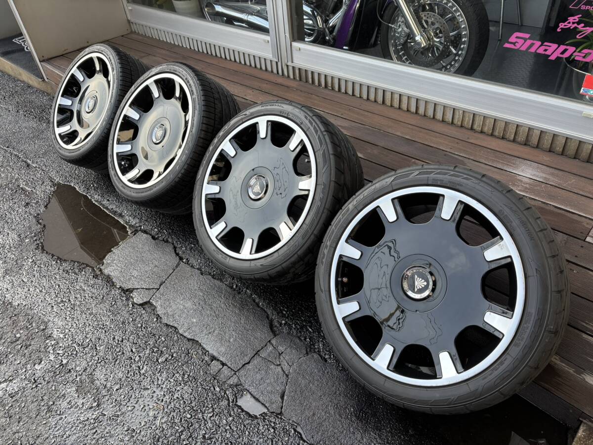 4本セット】オートクチュール クレセント 19インチ 8.5J PCD114.3
