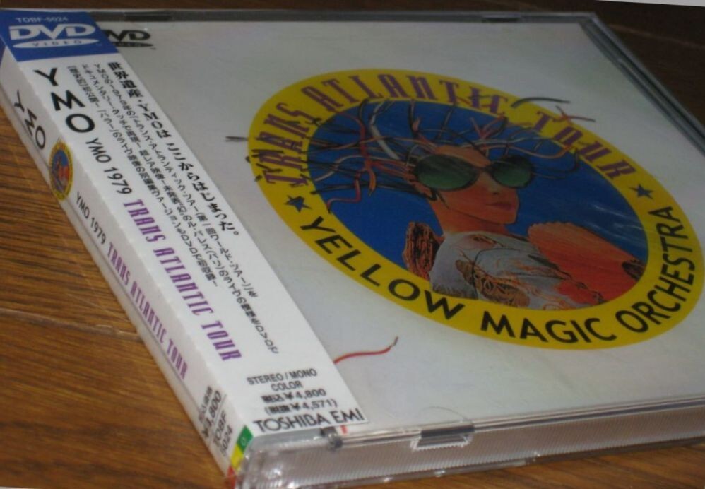 ☆中古良品ＤＶＤ☆ 帯付 YMO 1979 トランス・アトランティック