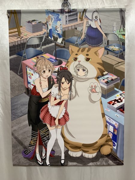 ハイスクール・フリート　知名もえか　岬明乃　ビッグタペストリー C94 岬明乃＆知名もえか 描き下ろしビック タペストリー ハイスクール