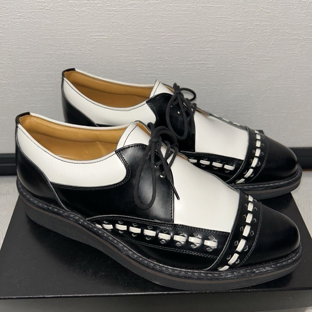 美品！ジョージコックス ドライボーンズ Wネーム 黒ピン サドル