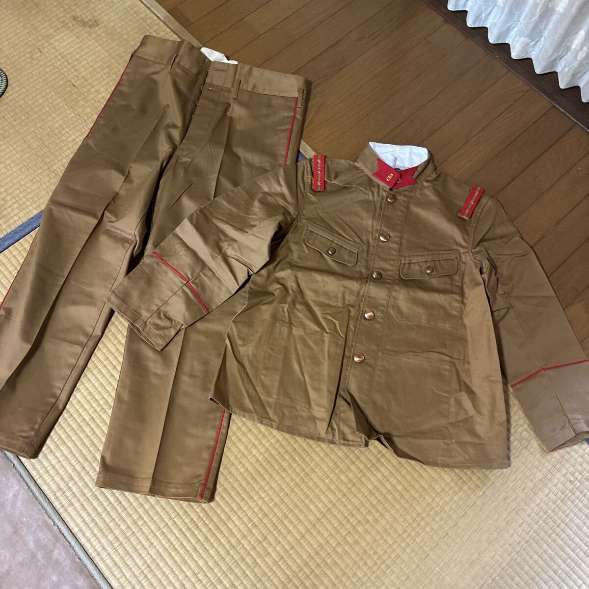 旧日本 日本軍 大日本帝国 日本陸軍 航空隊 飛行服 航空衣袴 上下