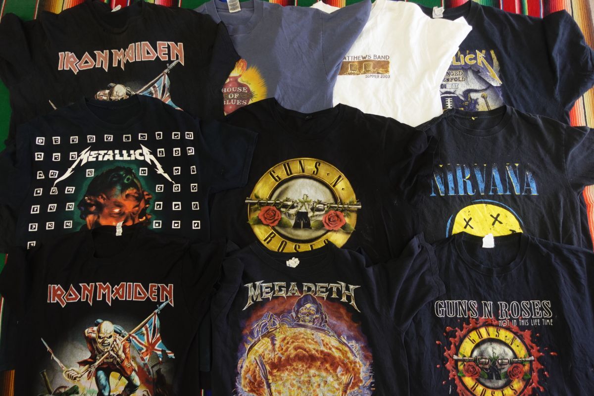 90S ビンテージ アイアンメイデンTシャツ Tシャツ 1991 TOUR Vintage 